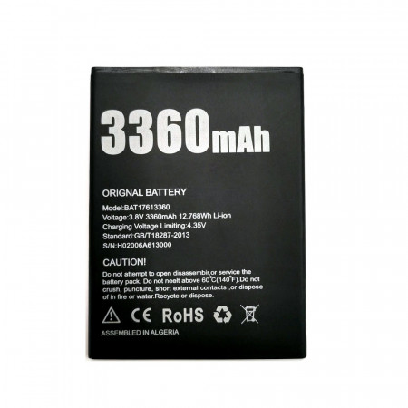 Акумулятор BAT17613360 для Doogee X30 