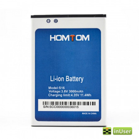 Акумулятор для Homtom S16, Homtom S17 Original