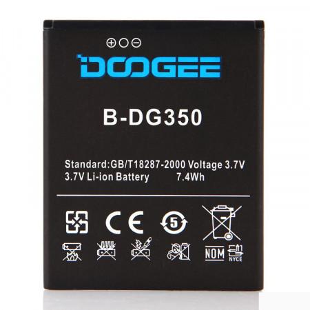 Акумулятор Doogee DG350 Pixels 2200 mAh