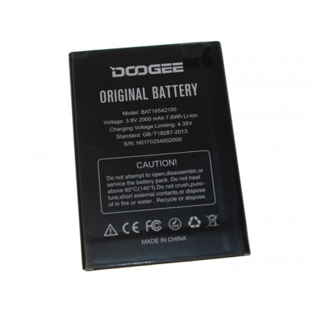 Акумулятор Doogee X9 mini (BAT16542100) 2000mAh