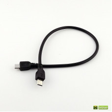 Кабель Micro USB 2.0 B Male To Micro 5 Pin Male Data Sync Charge Adapter Cable Cord 1FT