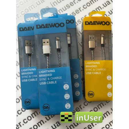 Кабель USB Daewoo Xpress Lightning для iPhone / iPad / ipod