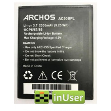 Акумулятор AC50BPL для Archos 50b Platinum Original PRC