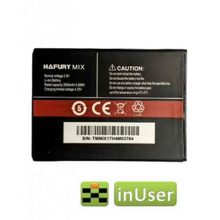 Акумулятор для Hafury MIX Original PRC