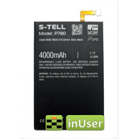 Акумулятор для S-Tell P780 4000 mAh Original