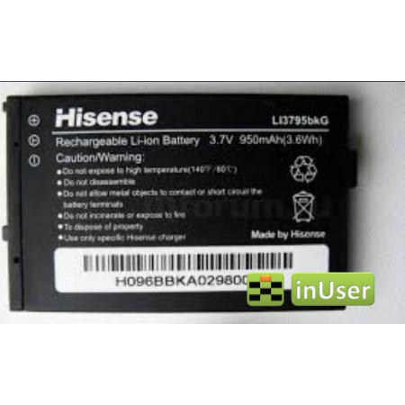 Акумулятор Hisense CS668 (LI3795bkG)