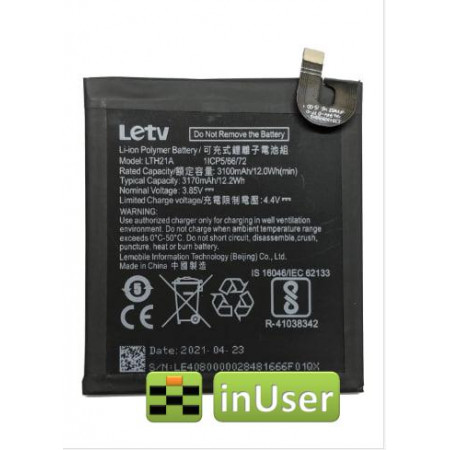 Акумулятор LTH21A / LTH21A для LeTV / Leeco LeEco Le MAX 2 X820 / X821 / X822 / X829 Original PRC