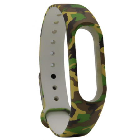 Ремешок для Mi Band 3/4 (Color №16 Камуфляж светлый)