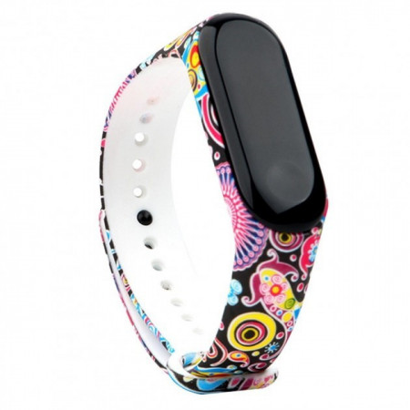 Ремешок для Mi Band 3/4 (Color №9 Хиппи)