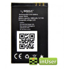 Акумулятор для Sigma Meipl / Comfort 50 Elegance | (1000 mAh 4.2V)