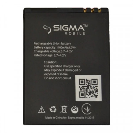 Акумулятор Sigma Comfort 50 Light Dual SIM (Energy)
