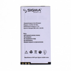 Акумулятор Sigma Comfort 50 SLIM Original