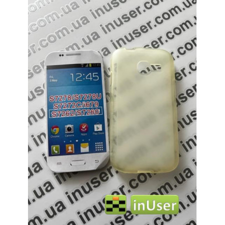 Чехол-накладка TPU cover case for Samsung Galaxy Ace 3 S7278 / S7262 / S7272 / S7260 / I679