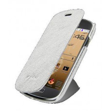 Чехол Melkco Book leather case for Samsung i8190 Galaxy S III Mini (white)