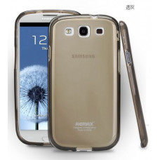 Чехол-накладка Remax Ultra Thin Silicon для Samsung i9300 Galaxy S3 (black)