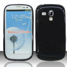Чехол-накладка TPU cover case for Samsung i8190 Galaxy S3 mini (black)
