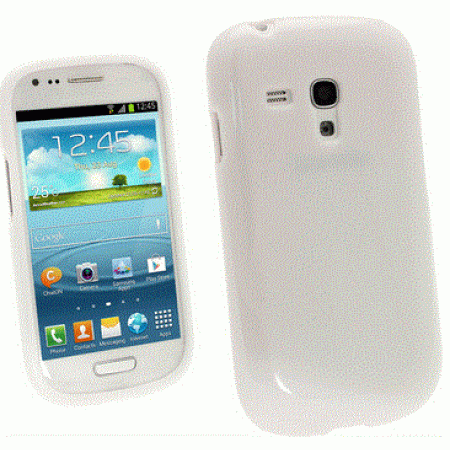 Чехол-накладка TPU cover case for Samsung i8190 Galaxy S3 mini (white)