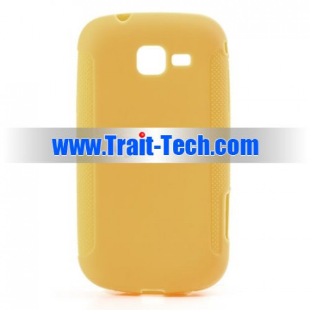 Чехол-накладка TPU cover case for Samsung S7260/S7262 Galaxy Star Pro/Plus (gold)