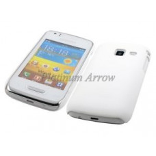 Чехол-накладка TPU cover case for Samsung S5380 Wave Y (white)