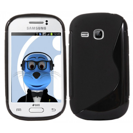 Чехол-накладка TPU cover case Samsung S6310/S6312 Galaxy Young (black)