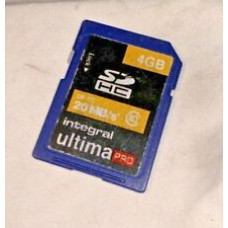 Integral Ultima Pro 4 GB Class 10 - SDHC Card