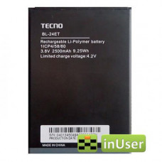 Акумулятор BL-24ET / BL-24EI для Tecno F7 (BL-F3) / Tecno POP 1 Pro / Tecno POP 2F (B1F) 2500 mAh
