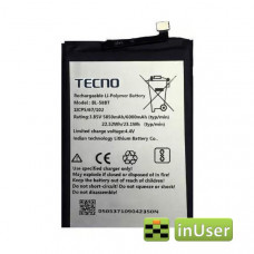 Акумулятор BL-58BT для Tecno Pova LD7 / Pouvoir 4 LC7 / Pouvoir 4 Pro / Spark 6 Air KE6 / Pova 4G / Spark Power 2 LC8