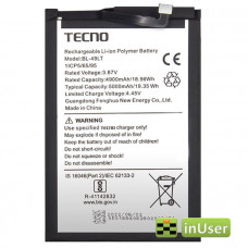 Акумулятор Tecno BL-49LT для Tecno Camon 19 CI6N, 5000 mAh