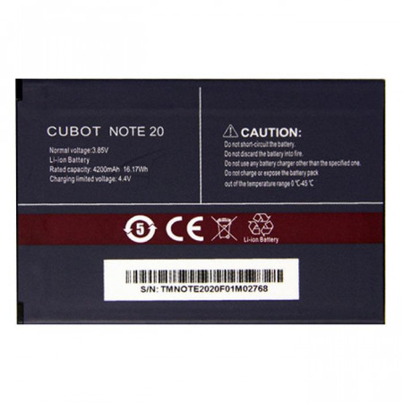 Акумулятор CUBOT Note 20