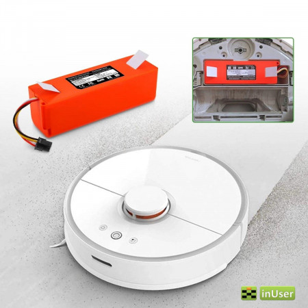 Акумулятор BRR-2P4S-5200 для Xiaomi Robot Roborock S6 Pure (S6P02-00, S6P52-00) / BRR-2P4S-5200D / BRR-2P4S-5200S 