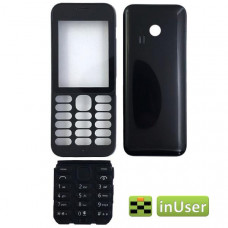 Корпус для Nokia 222 Black