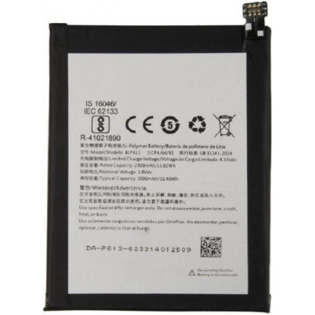 Акумулятор OnePlus 3 (A3000 / A3003) BLP613 (3000 mAh)
