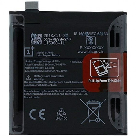 Акумулятор OnePlus 7 Pro / BLP699