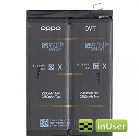 Акумулятор BLP855 для Oppo Find X3 Neo / Oppo Find X5 Lite / Oppo Reno 6 Pro 5G / Oppo Reno 7 5G / Oppo Reno 8 4G / Oppo Reno 8 Lite / Oppo K9 Pro