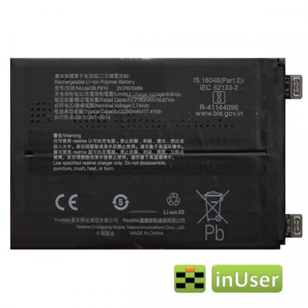 Акумулятор BLP919 для Realme GT Neo 3 5000 mAh Original PRC