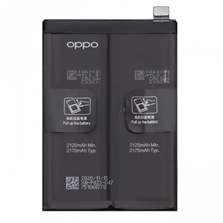 Акумулятор Oppo BLP823 Reno5 Pro, 6000 mAh