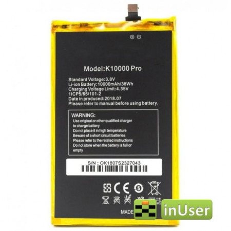 Акумулятор для Oukitel K10000 Pro