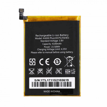 Акумулятор Oukitel K4000 Plus (4100mAh) 