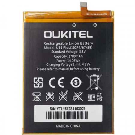 Акумулятор Oukitel U11 Plus
