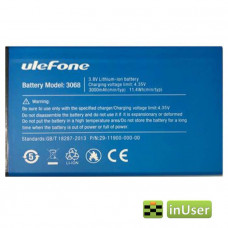 Акумулятор Ulefone S1 (Model: 3068, 3,8V, 3000 mAh, 11.4 Wh) 