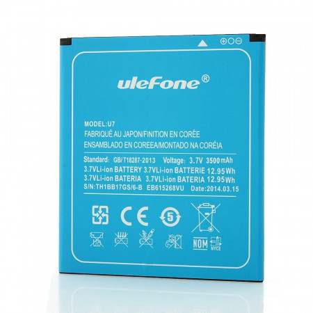 Акумулятор Ulefone U7 (Carpad t69 Max, Created N7, Orientphone Mega Pro 7, Star u69, Vido M87, Gdippo X7, Tronsmart PS7, Luftco AoneX, Mlais M81, Nibiru Jupiter M1, Chinavasion OEM 7`)