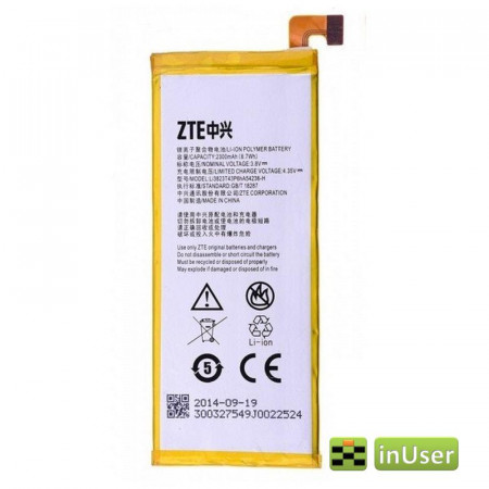 Акумулятор Li3823T43P6hA54236-H для ZTE Nubia Z7 Mini nx507j 2380 mAh