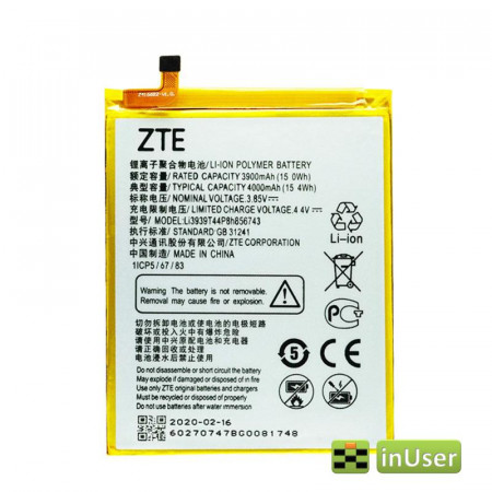 Акумулятор Li3939T44P8h856743 для ZTE Blade A6 Max / ZTE A3 2017 Original PRC