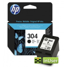 Картридж HP 304 Black Original (N9K06AE) Оригинальный, струйный, черный 
