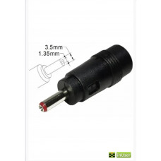 Переходник с DC 5.5 х 2.1mm на DC 3.5 х 1.35mm (тонкий штекер) для питания роутеров и др устройств от Power Bank и других источников питания