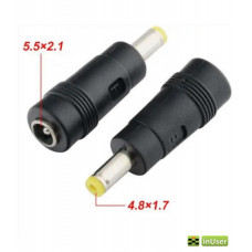 Переходник с DC 5.5 х 2.1mm на DC 4.8 х 1.7mm для питания роутеров и др устройств от Power Bank и других источников питания