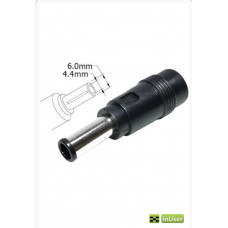 Переходник с DC 5.5 х 2.1mm на DC 6.0 х 4.4mm для питания роутеров и др устройств от Power Bank и других источников питания