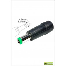 Переходник с DC 5.5 х 2.1mm на DC 6.3 х 3.0mm для питания роутеров и др устройств от Power Bank и других источников питания