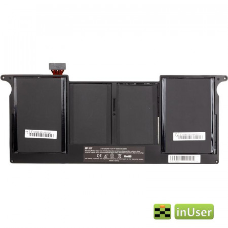 Акумулятор A1406 / A1370 / A1465 / A1495 для Apple Macbook Air 11 2011-2017г APN:661-6772 Original PRC