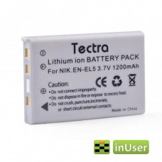 Акумулятор Nikon EN-EL5 Tectra 1200 mAh для Nikon Cool Pix P100 / Nikon Cool Pix P500 / Nikon Cool Pix P510 / Nikon Cool Pix P520